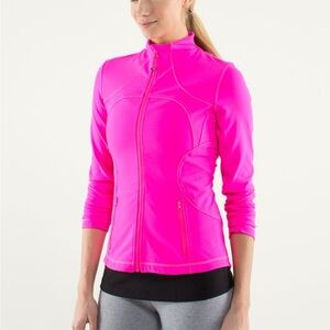 Lululemon Forme Jacket - Raspberry Glo Light